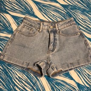 PacSun denim shorts